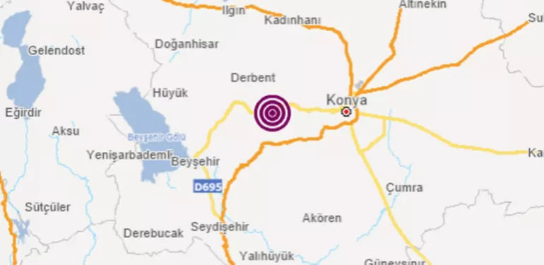 Konya 4.2 İle Sallandı! Deprem Sonrası Panik Yaşandı