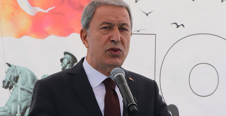 Bakan Akar: Hem Tarihimizle Hem Değerlerimizle Büyük Bir Ülkeyiz Mesajı