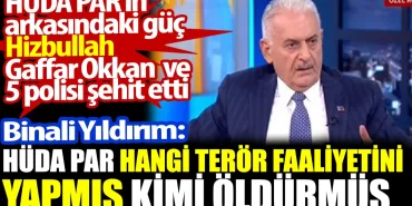 Binali Yıldırım: Hüda Par Teröre Bulaşmış Bir Parti Değil