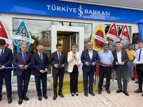 İş Bankası 24'üncü Tarım İhtisas Şubesinin Açılışını Yaptı
