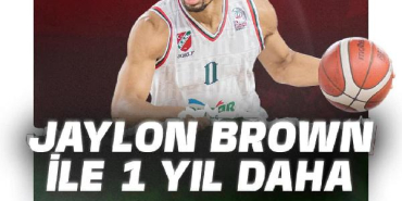 Pınar Karşıyaka'da Jaylon Brown Kaldı